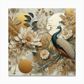 Peacock 2 Canvas Print