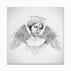 Broken Angel Canvas Print