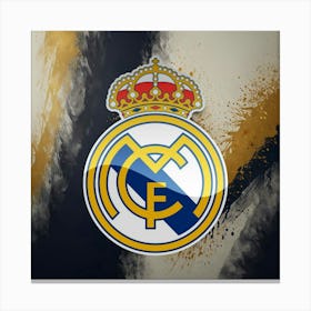 Real Madrid CF Logo Wall Art 9 Canvas Print