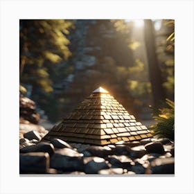 Egyptian Pyramid Canvas Print