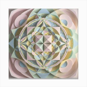 Mandala 77 Canvas Print