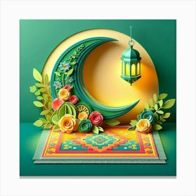 Muslim Holiday 6 Canvas Print