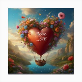Hope Love Canvas Print