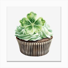 Clover Cupcake (9) Canvas Print