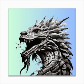 Dragon Head 1 Canvas Print