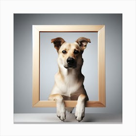 Cute Dog Canvas Print