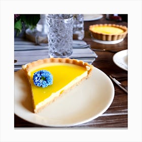 Lemon Tart Canvas Print