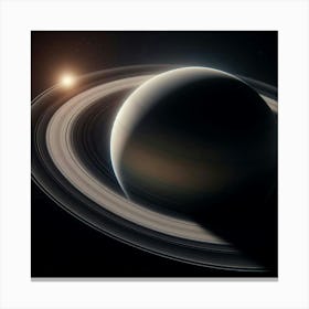 Saturn 4 Canvas Print