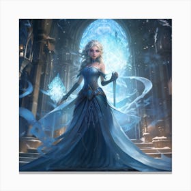 Frozen Elsa inspired Canvas Print