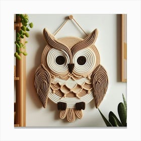 Owl Wall Art 2 Canvas Print