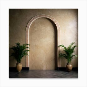 Archway Stock Videos & Royalty-Free Footage 8 Canvas Print