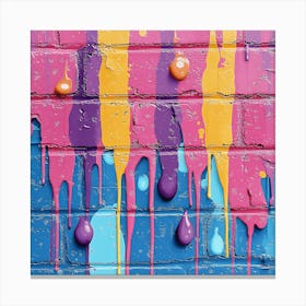 Graffiti Wall Art 2 Canvas Print