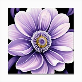 Purple Flower 1 Canvas Print