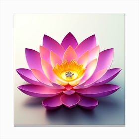 Lotus Flower 10 Canvas Print