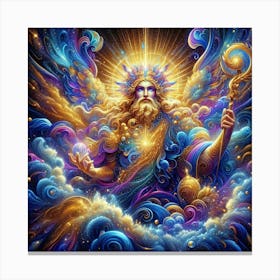 Angel Of The Sky Canvas Print