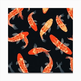 Koi Fish 96 Canvas Print