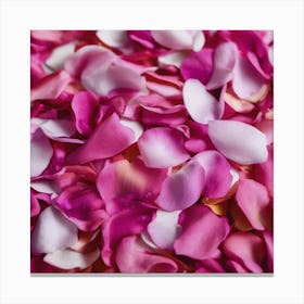 Flower Petals Canvas Print