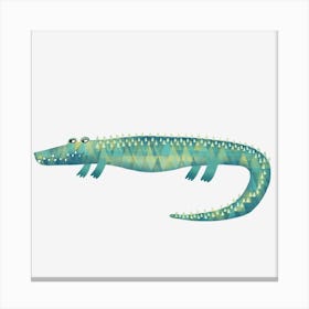 Alligator or Maybe Crocodile Canvas Print