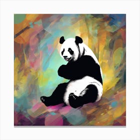 Panda Bear art Canvas Print