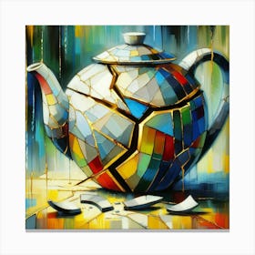Broken Teapot Canvas Print