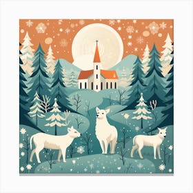 Christmas Card 15 Canvas Print