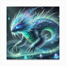 Crystal Leviathan Image 1 Canvas Print