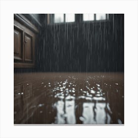 Rain Stock Videos & Royalty-Free Footage 1 Canvas Print