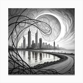 Cityscape  Canvas Print