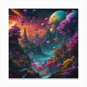 fantasy dreamland Canvas Print