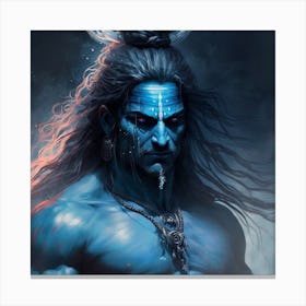 Shiva Rudra 1 Canvas Print