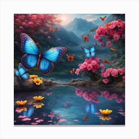 butterfly dream Canvas Print