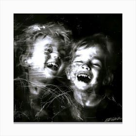 Laughing Children - Happy Children Canvas Print