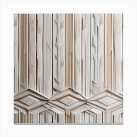 Wood Paneling Canvas Print