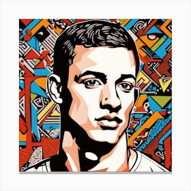 Ronaldo Vs Ajax Canvas Print
