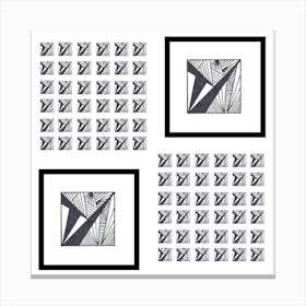 The Square - Geometrical |New Release Canvas Print