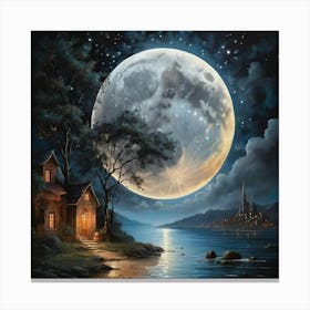 Full Moon 1 Canvas Print