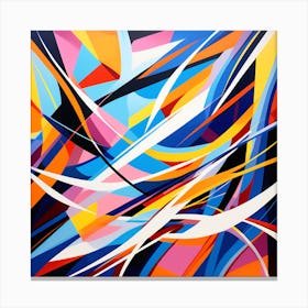 Abstract Painting Canvas Print