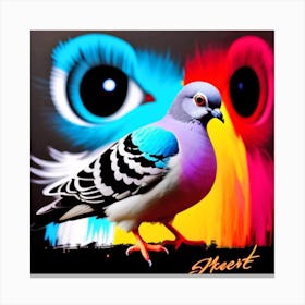Pigeon 20 Canvas Print