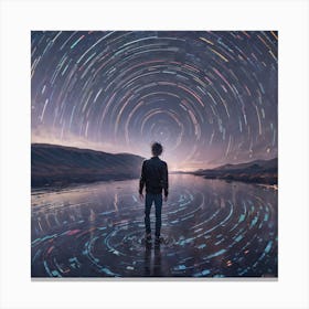 Star Trails Canvas Print