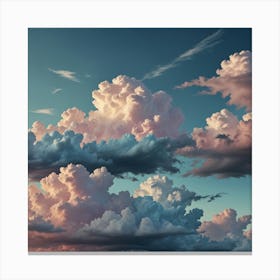 Clouds In The Sky 16 Canvas Print