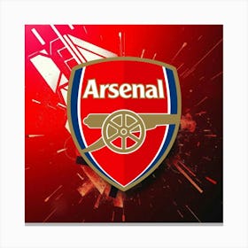 Arsenal F.C Logo Wall Art 16 Canvas Print