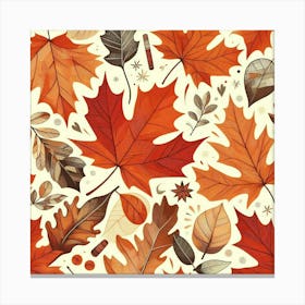 Autumn maple 1 Canvas Print