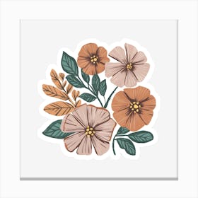 Flower Bouquet Canvas Print