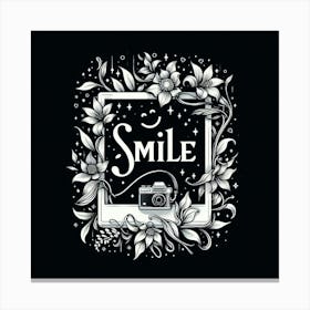 Smile Canvas Print