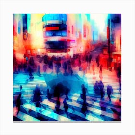 Asian Cityscape Canvas Print