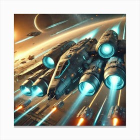 Astra Lancer Converted Canvas Print