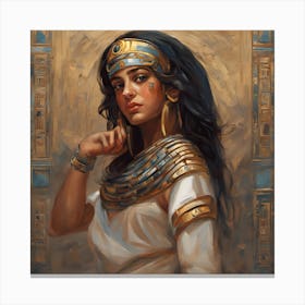 Egyptian Woman Canvas Print