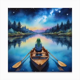 Starry Night 1 Canvas Print