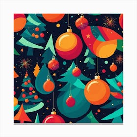 Christmas Background 3 Canvas Print