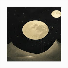 Full Moon 3 Canvas Print